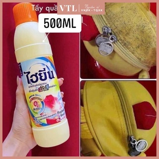 Chai nước tẩy quần áo trắng, quần áo màu Thái Lan 500ml