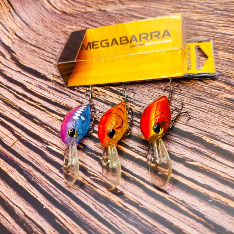 Mồi Câu Megabarra Chuppy 5g 36mm Floating Crank