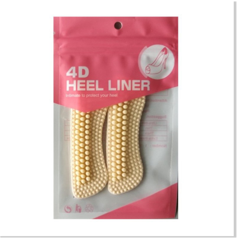 Miếng lót giày ️ GIÁ VỐNMiếng lót 4D Heel Liner 9.3x2.5cm chống trầy chân, thoải mái, dễ chịu 8936