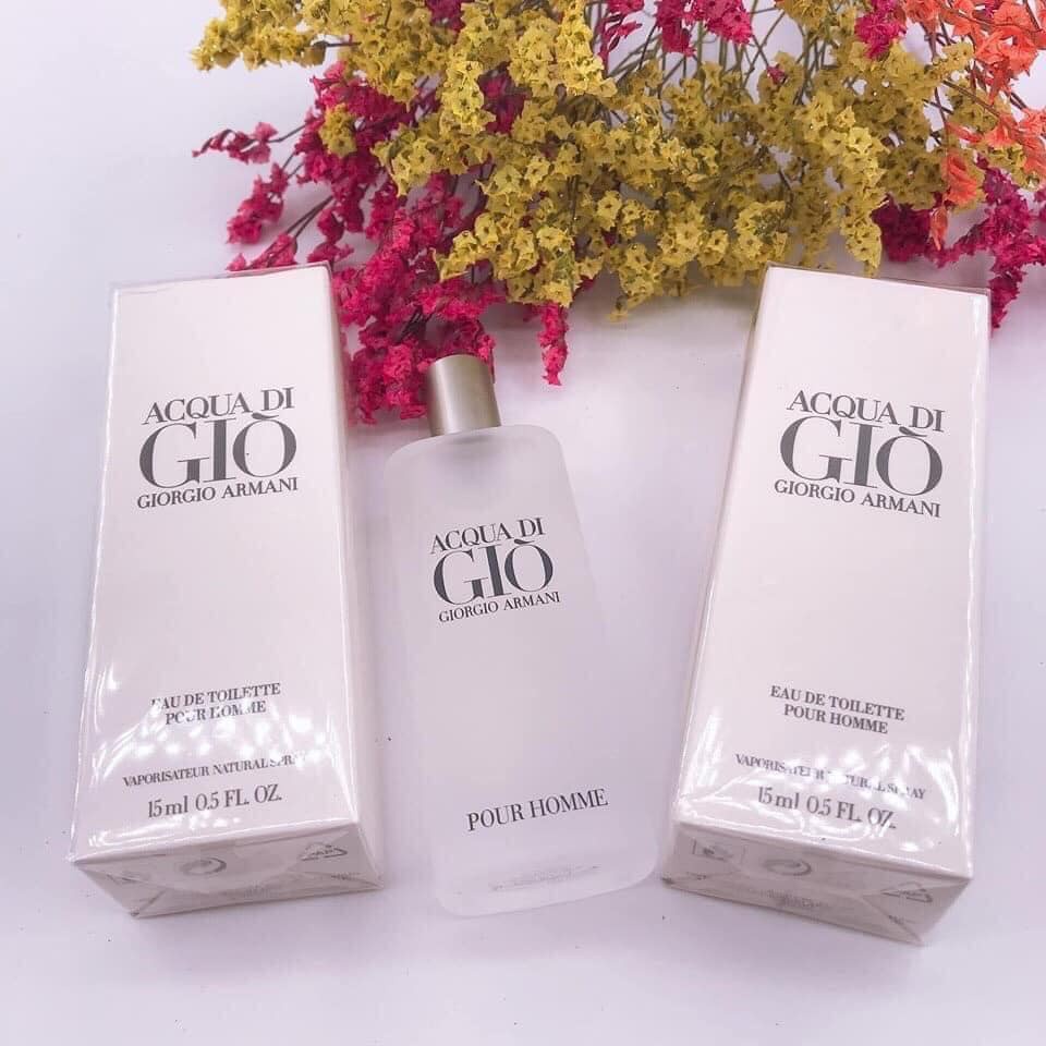Nước hoa nam GIORGIO ARMANI Acqua Di Gio Eau De Toilette 15ml