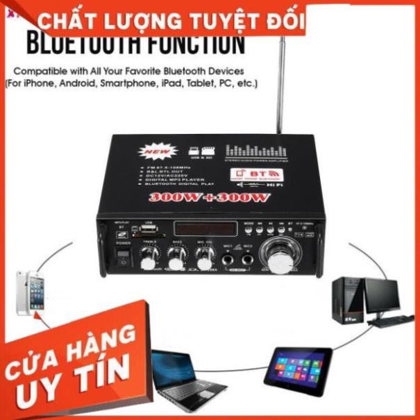 Amply Karaoke mini 🍊free ship 🍊 Âm ly karaoke giá rẻ  Amly Blutooth Tely-Blj253