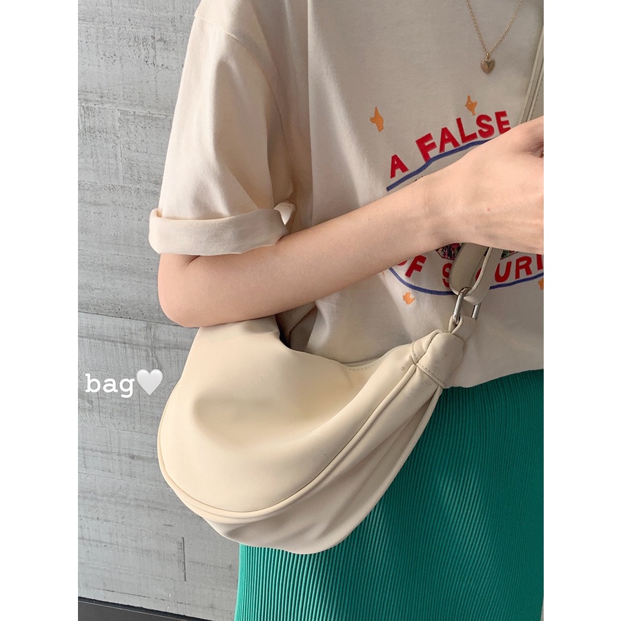 Túi Đeo Chéo Bằng Vải Bạt nylon Thời Trang Hàn Quốc Nhật Bản Mới 2022