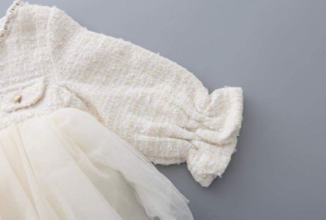 [CÓ SẴN] váy vải Tweed cao cấp có lót vải thô bên trong