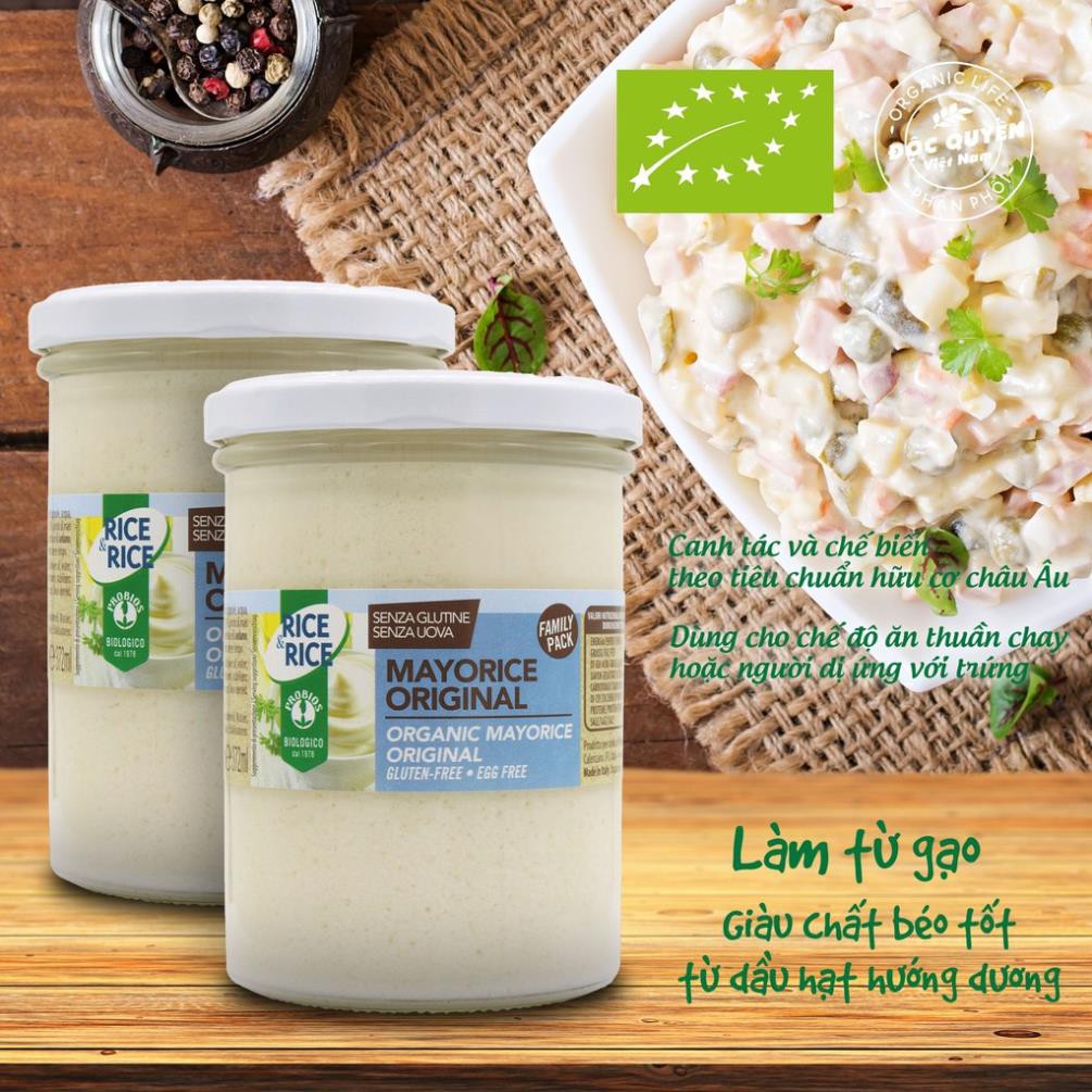 Sốt Mayonaise hữu cơ không trứng 360g ProBios