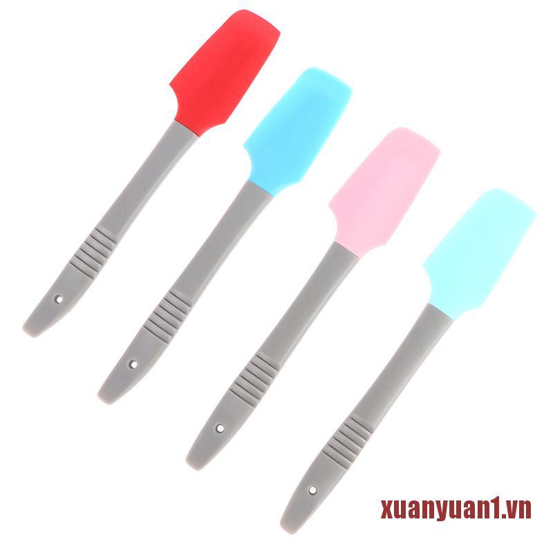 Muỗng Silicone Trộn Kem Làm Bánh Tiện Dụng