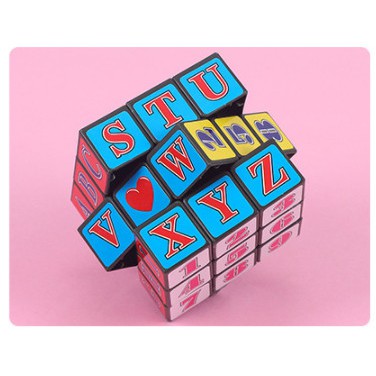 Đồ Chơi Thông Minh ❤️FREESHIP❤️ Rubik 3x3 Kết Hợp Chữ Số Học Độc Đáo, Xoay Trơn, Nhập [DO CHOI TRE EM] Có Qùa Tặng
