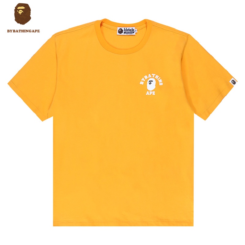 Bape Áo Thun Tay Ngắn Thời Trang Dành Cho Nam