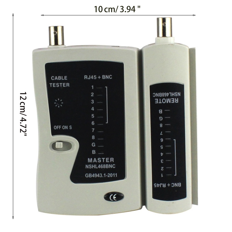 Thiết Bị Kiểm Tra Cáp RJ45 RJ45 BNC