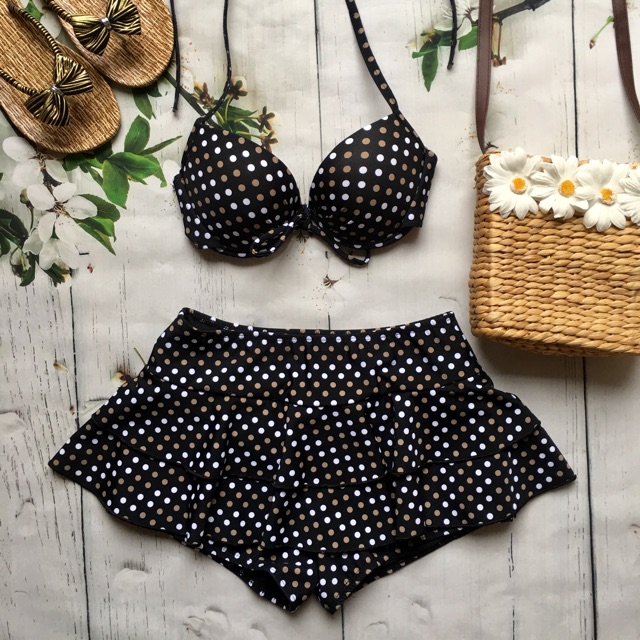 Bikini váy tầng bi dễ thương