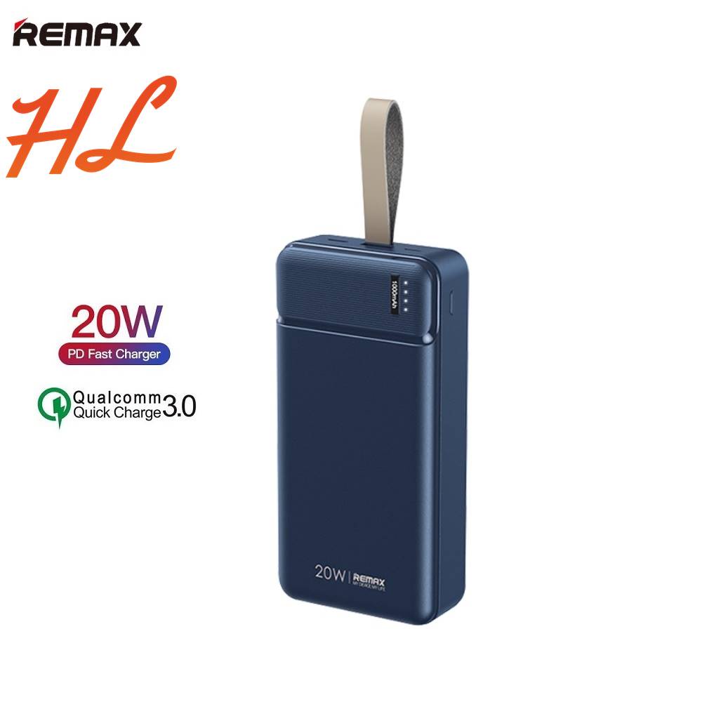 Pin Dự Phòng Sạc Nhanh Remax RPP-289 00000mAh - Sạc Nhanh QC 18W và PD20W - Hunglongpc