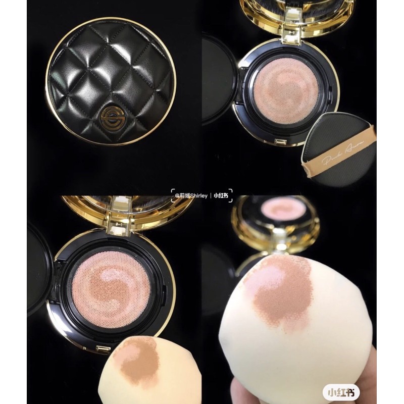 Phấn nước DPC Pink Aura vỏ da tặng kèm lõi | BigBuy360 - bigbuy360.vn