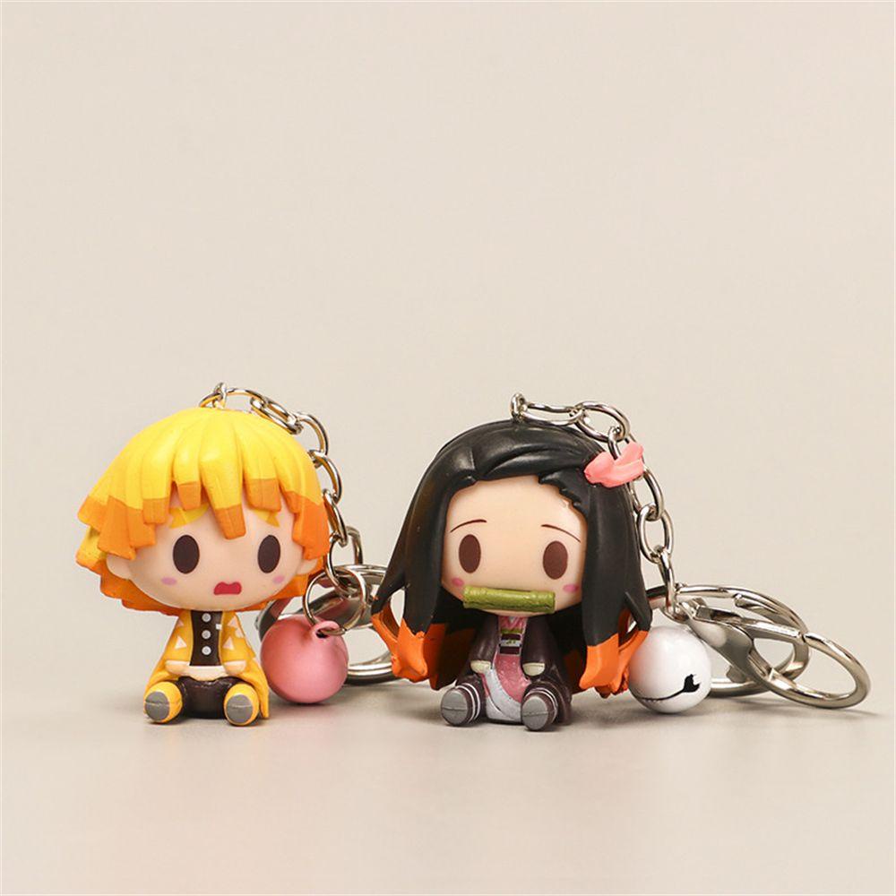 Móc Khóa Xe Hơi Hình Demon Slayer Kimetsu No Yaiba Ngộ Nghĩnh