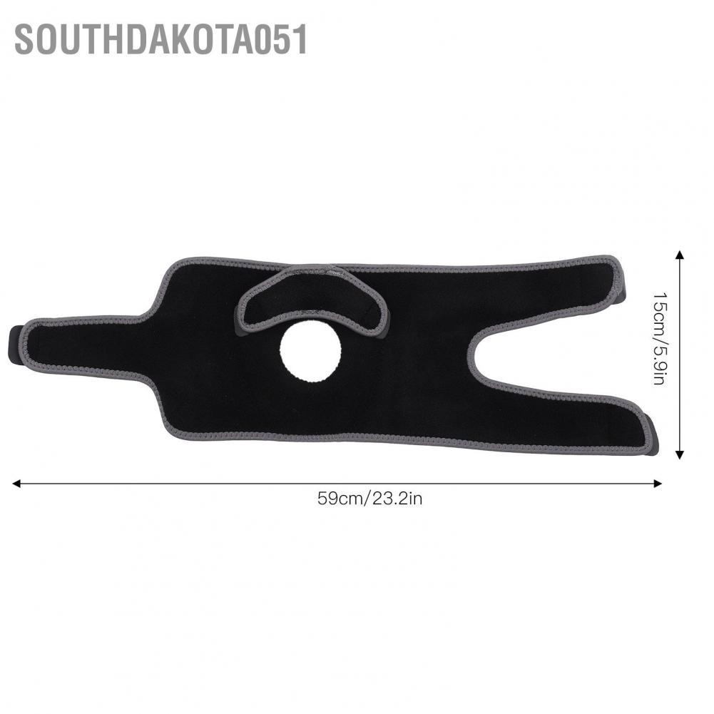 Hàng HOT Băng bảo vệ đầu gối chống trượt khi chơi thể thao Dây đeo hỗ trợ ổn định dây chằng Thể thao có thể điều chỉnh xương bánh chè đầu gối【Southdakota051】