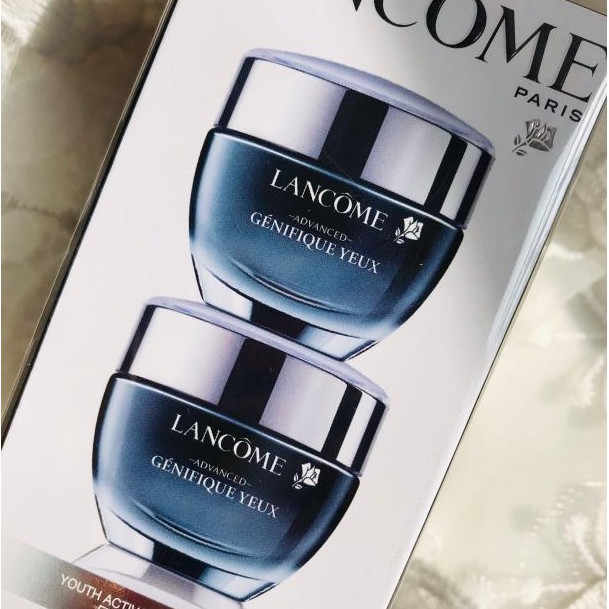 (Hàng Mới Về) Set 2 Lọ Tinh Chất 15ml Lancome Chăm Sóc Da Mắt