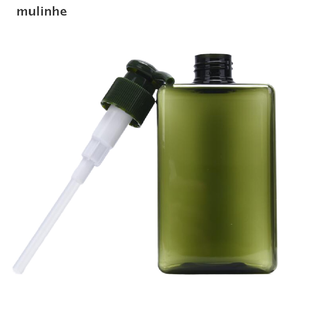 Bình Nhựa Rỗng Trong Suốt Đựng Dầu Gội 280ml Tiện Dụng
