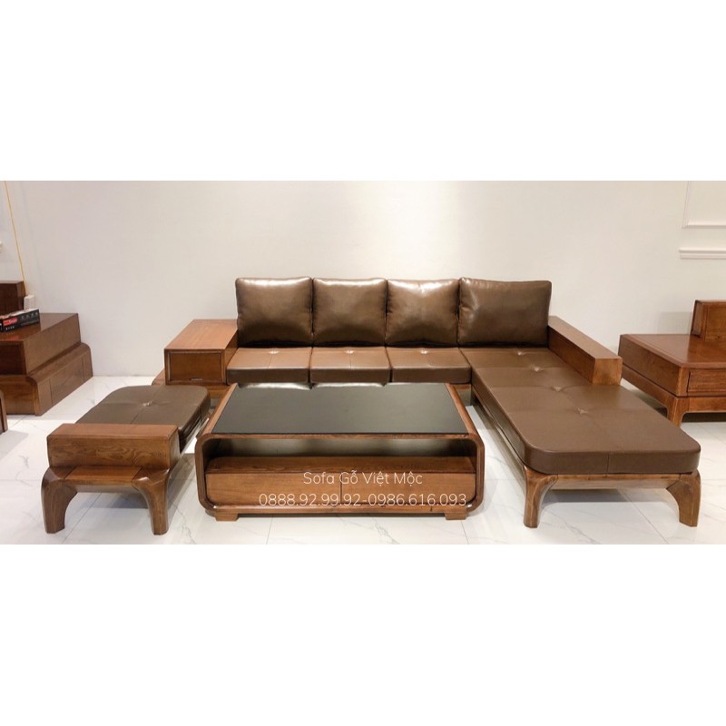 Sofa gỗ góc CH-26