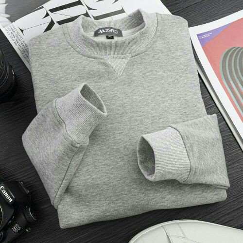 Áo Nỉ Nam Cổ Tròn Chất Nỉ Bông Dày Màu Sắc Thanh Lịch Chuẩn Form Có Size Lớn