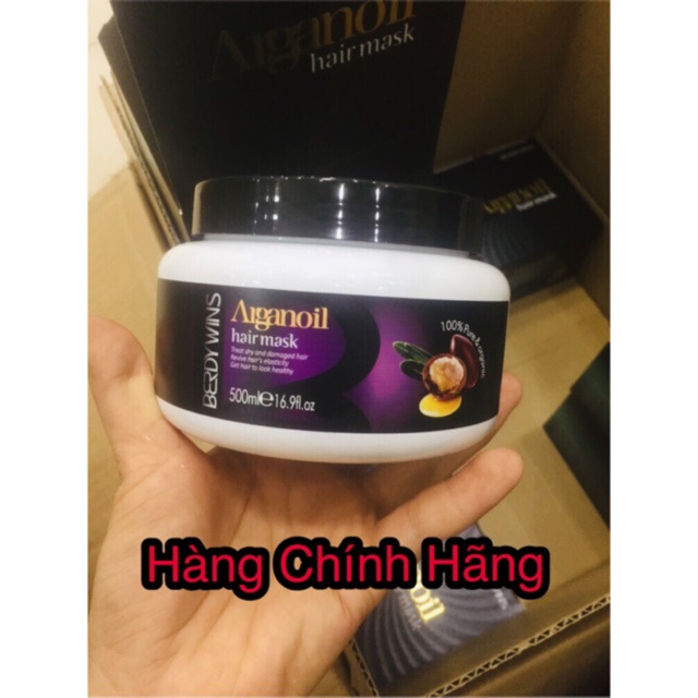SIÊU PHỤC HỒI TÓC NÁT ARGANOIL HAIR MASK BERDYWIN 500ML | BigBuy360 - bigbuy360.vn