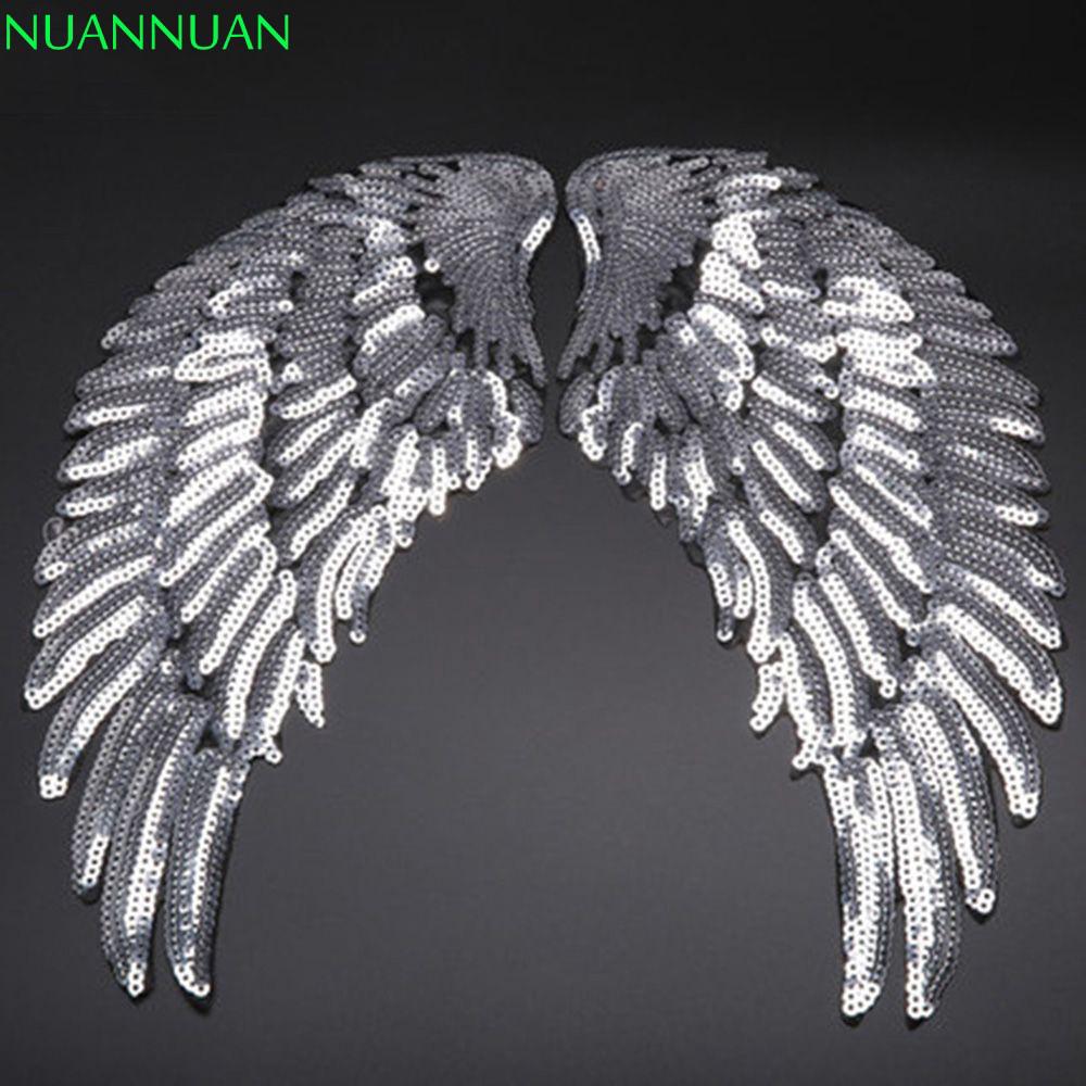 Miếng dán trang trí kiểu ủi/thêu hình đôi cánh