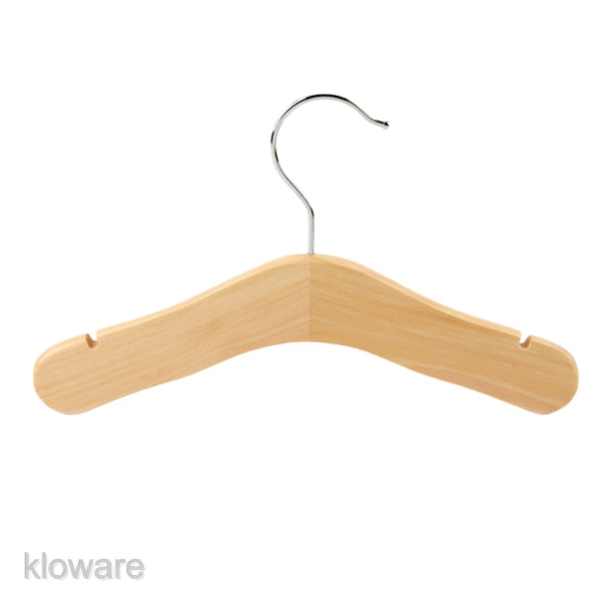 Giá Đỡ Móc Quần Áo Bằng Gỗ Dành Cho Trẻ Em