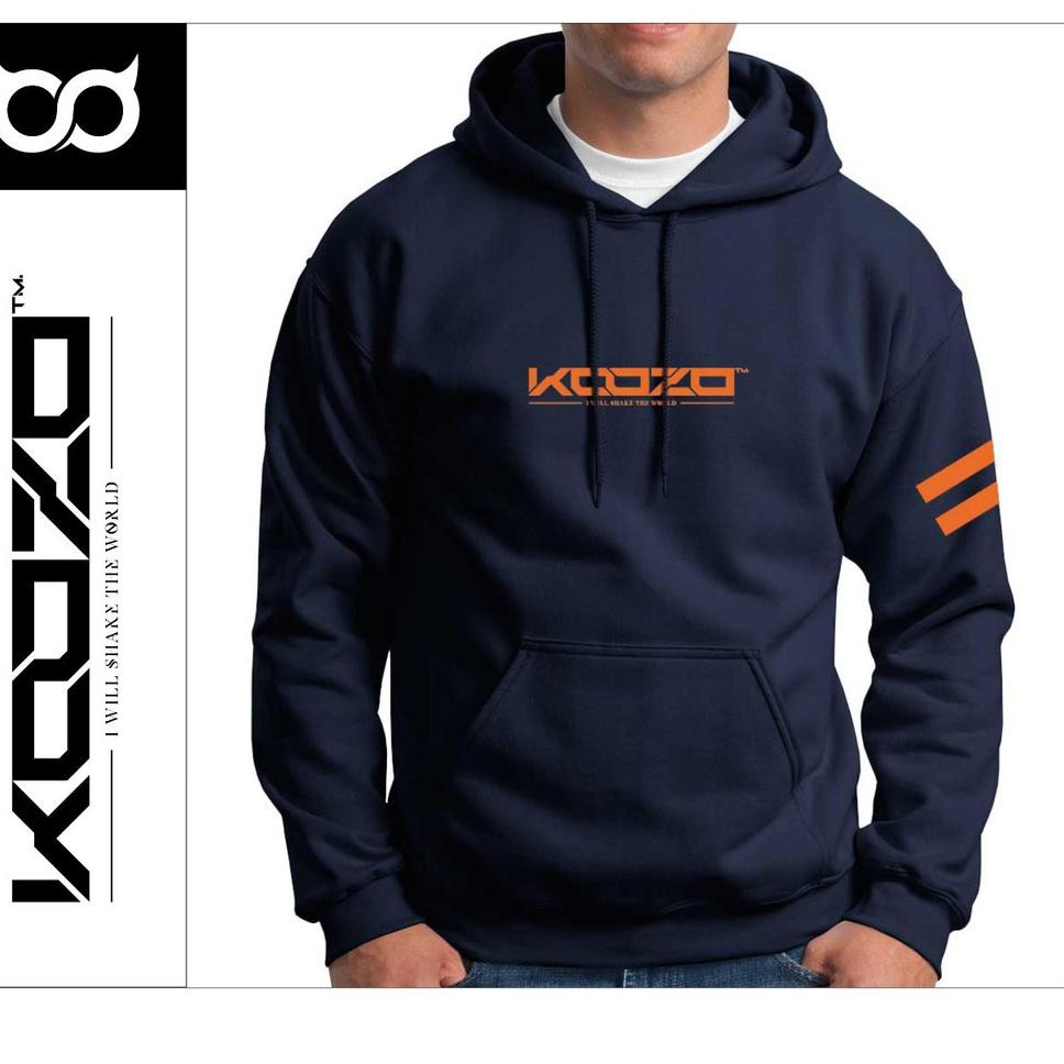 Áo Hoodie Dài Tay 395cc.. Koozo Chính Hãng Cho Nam