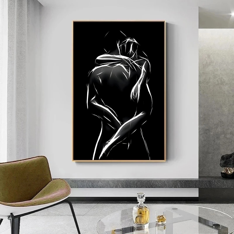 Tranh Sơn Dầu Hình Cô Gái Gợi Cảm