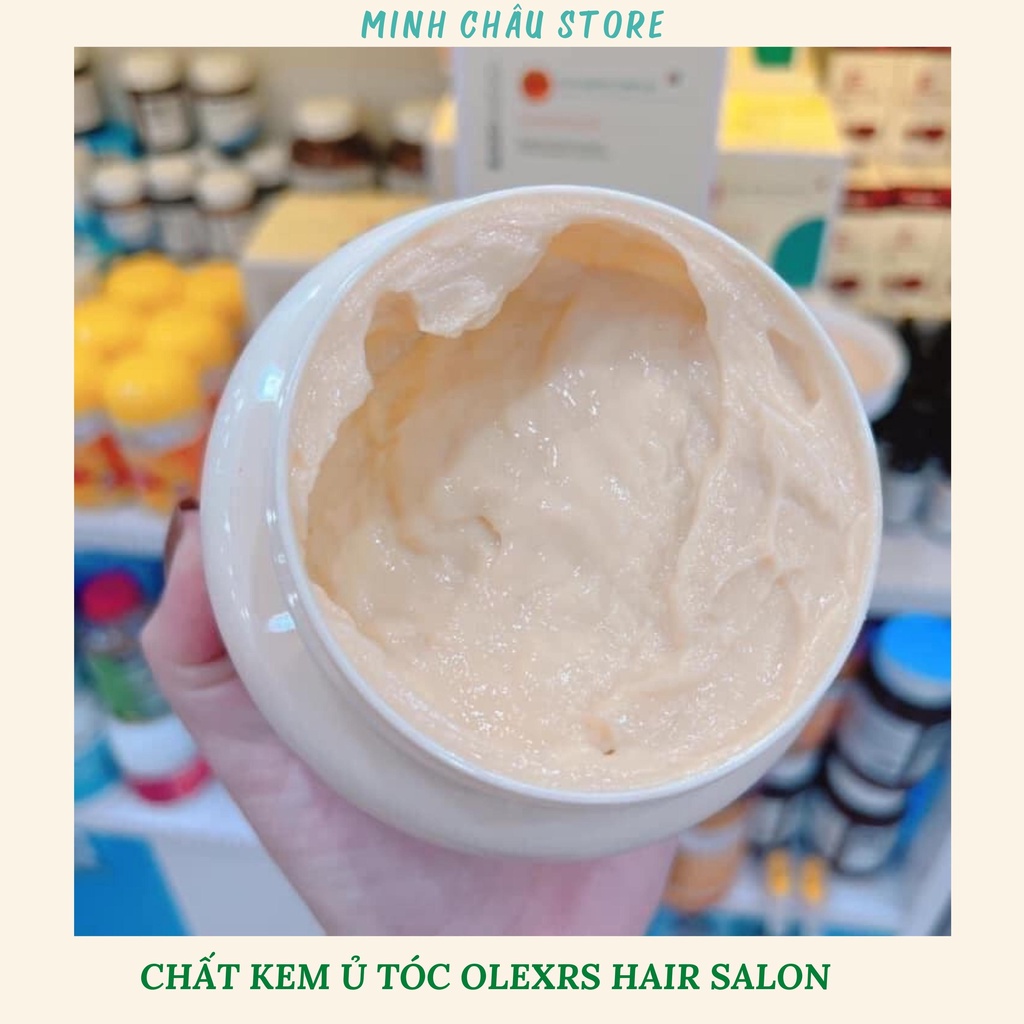 Ủ Tóc Minhchaustore Kem Ủ Tóc Olexrs Hairsalon Argan Oil Collagen Complex 500ML  Phục Hồi Tóc Hư Tổn