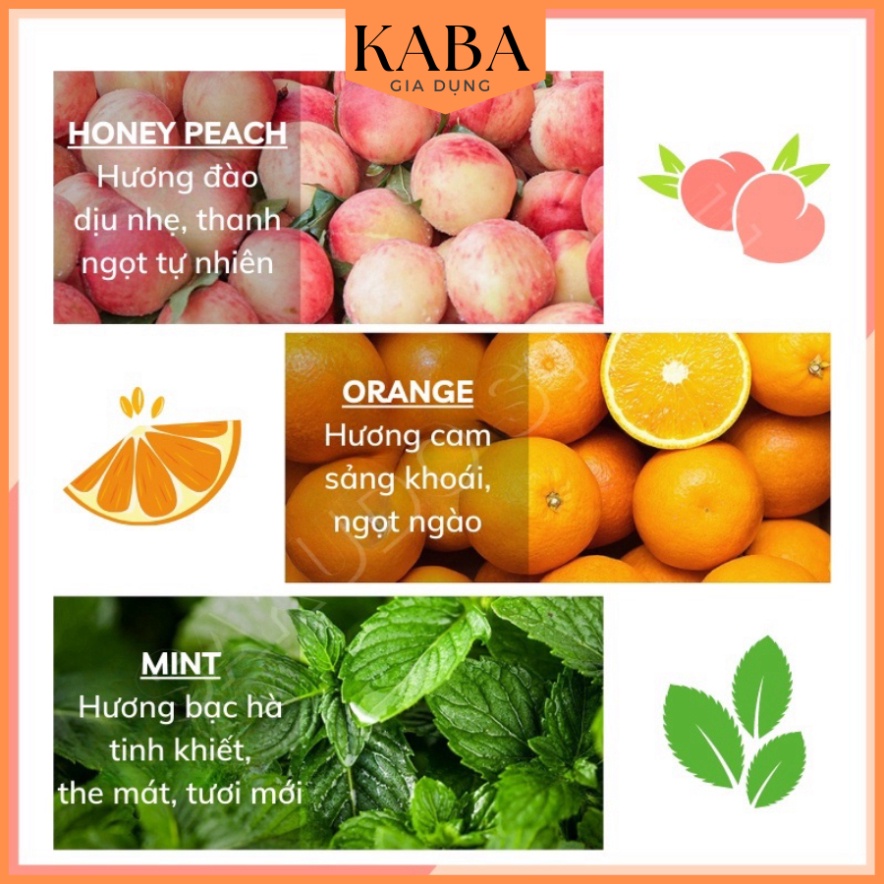 Gói nước súc miệng làm sạch răng miệng giảm tình trạng ố vàng giảm hôi miệng KABA