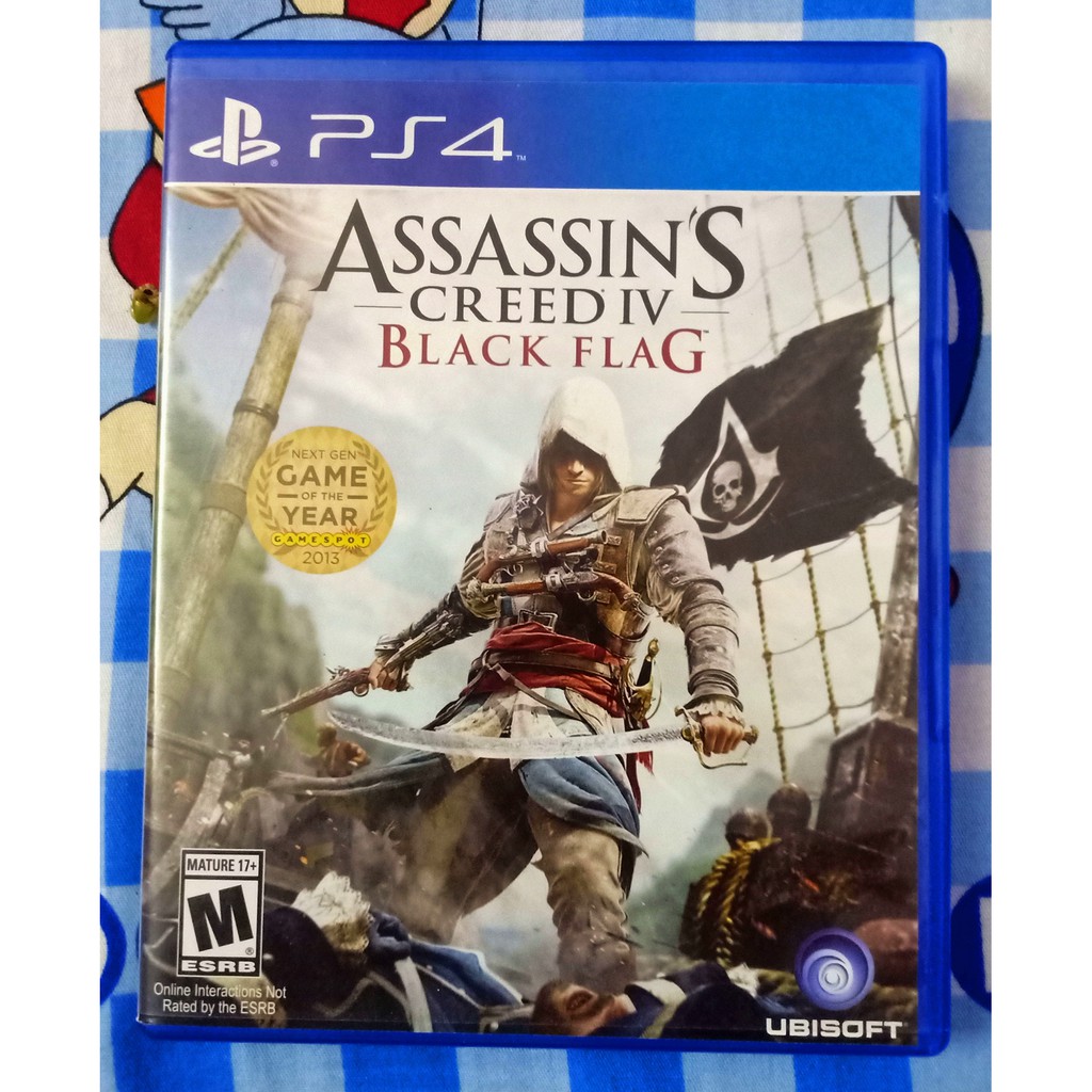 [Hệ US] Đĩa game PS4 Assassin's Creed IV: Black Flag