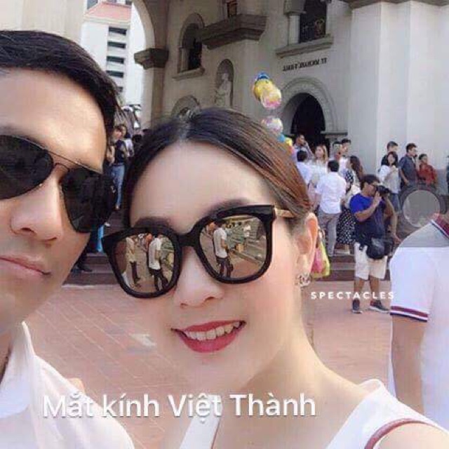 Kính bạc cực chất kính unisex