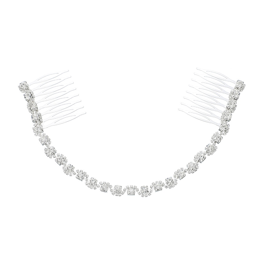 Lược Cài Tóc Cô Dâu Đính Đá Sang Trọng