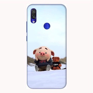 Ốp lưng Xiaomi Redmi 7 in hình heo dễ thương