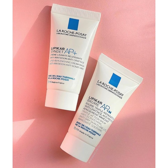Bộ 02 sản phẩm Lipikar La-Roche Posay cho da khô, nhạy cảm