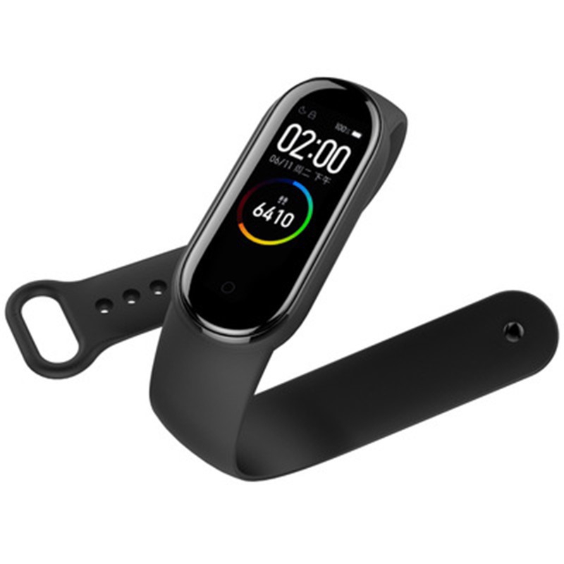 Dây đeo đồng hồ thông minh thể thao bằng silicon màu trong suốt cho Xiaomi Mi Band 5