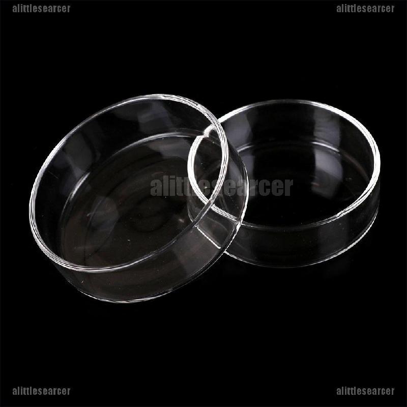 NEW Đĩa Thủy Tinh Đựng Thức Ăn Cho Thú Cưng 60mm