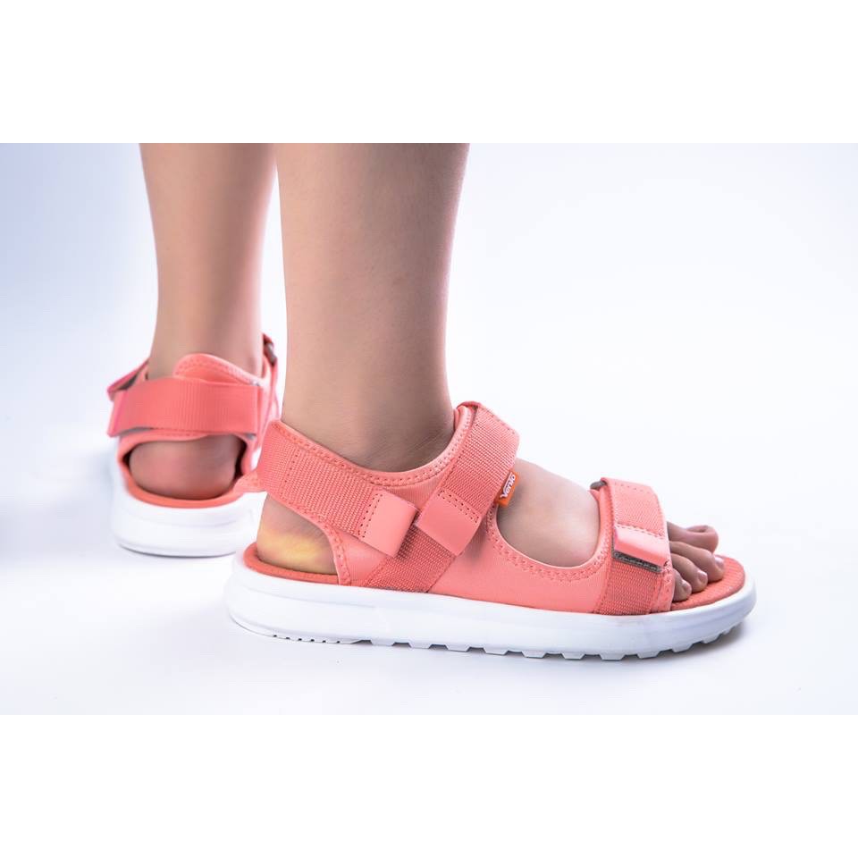 GIÀY SANDAL VENTO CHÍNH HÃNG NB02-ĐEN GHI [ẢNH THẬT - Full size 35-44]  [GIÀY SANDAL NAM NỮ]