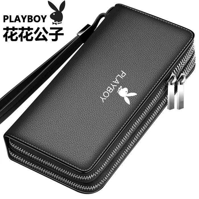 Ví da Playboy dáng dài sức chứa lớn có khóa kéo thời trang cho nam NSGSB33 | BigBuy360 - bigbuy360.vn