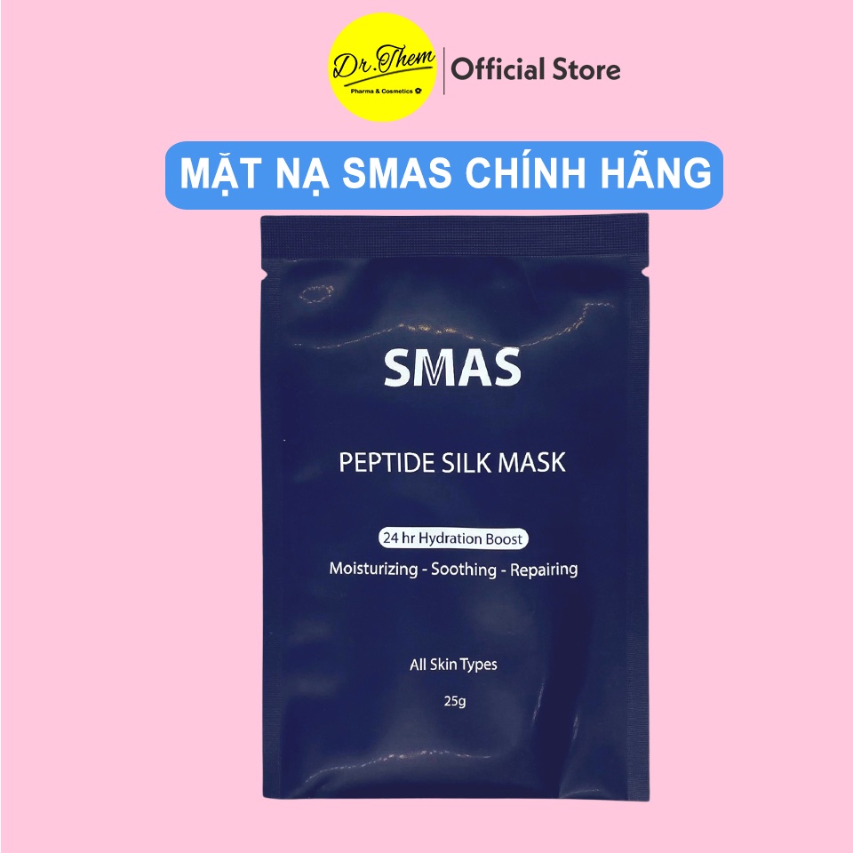 ✅[CHÍNH HÃNG] Mặt Nạ Dưỡng Và Phục Hồi Da SMAS Peptide Silk Mask 25g