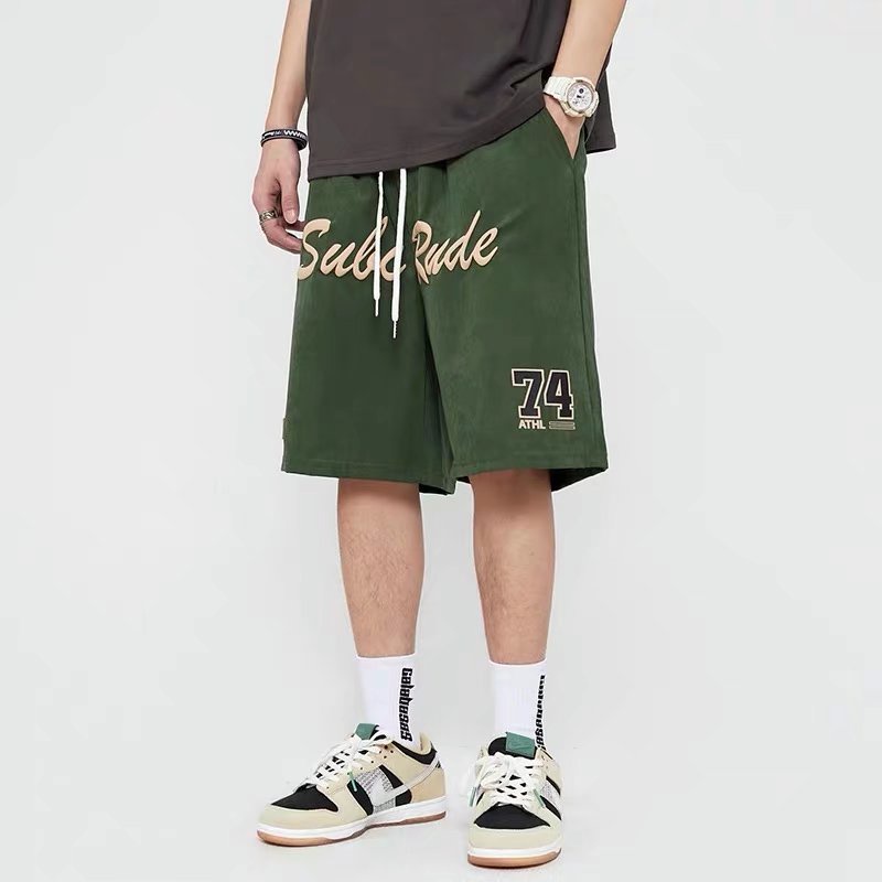 Quần Short Nam In Chữ Thời Trang Hàn Quốc quần dài unisex jogger nam fashion bigsize quần thun ngắn
