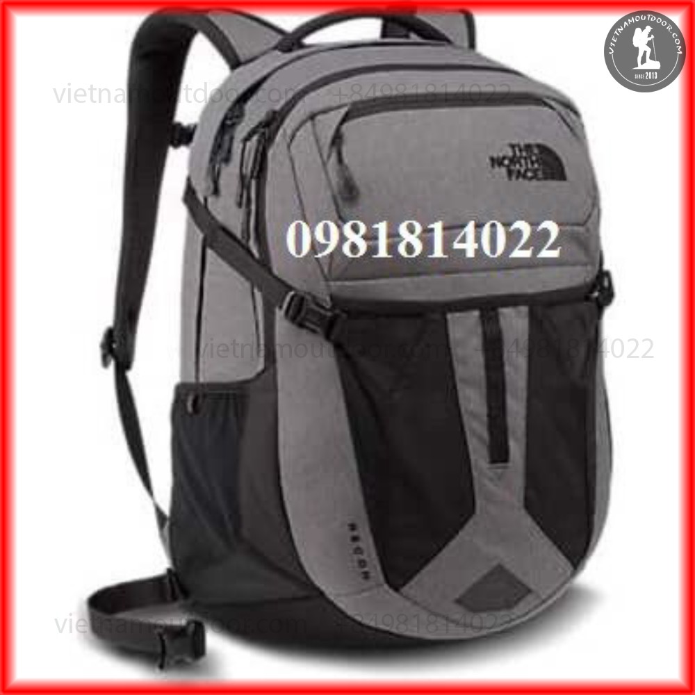 Balo Du Lịch THE NORTH FACE Recon - balo nam đựng laptop 15 , 16 inch  BẢO HÀNH TRỌN ĐỜI  dây đai xịn xò cá tính