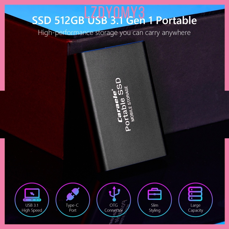 Ổ Cứng Ngoài Ssd Cho Máy Tính / Laptop / Ps4 Chống Sốc | BigBuy360 - bigbuy360.vn