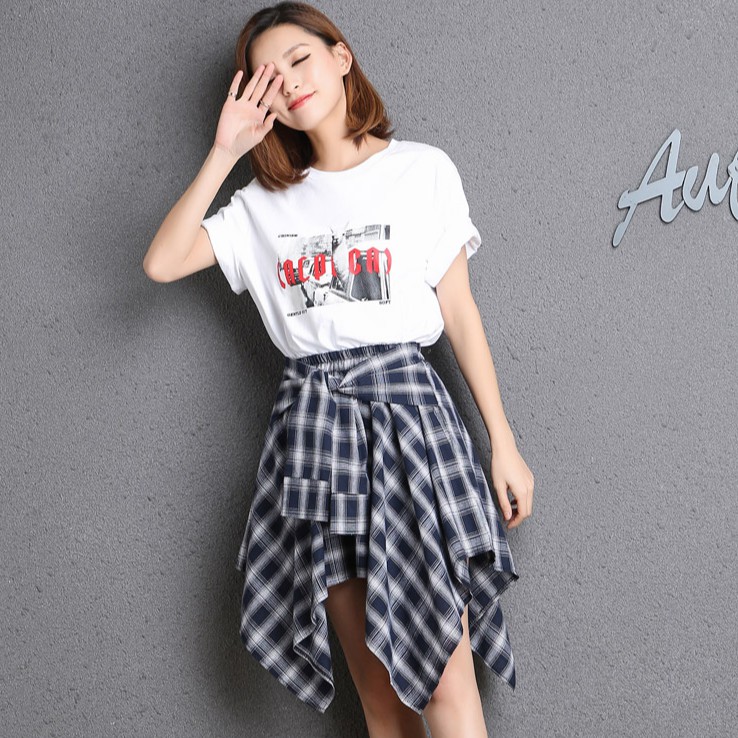 Chân váy giả sơ mi buộc ngang hông Nelly thương hiệu Heybig | BigBuy360 - bigbuy360.vn