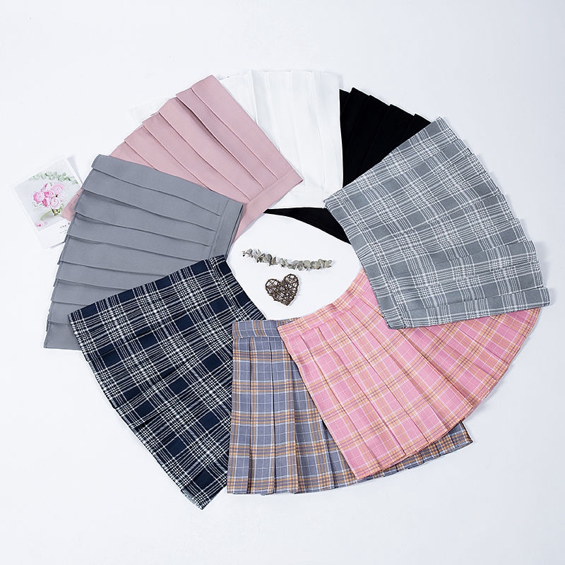 Chân Váy Midi Lưng Cao Phong Cách Hàn Quốc Cho Nữ