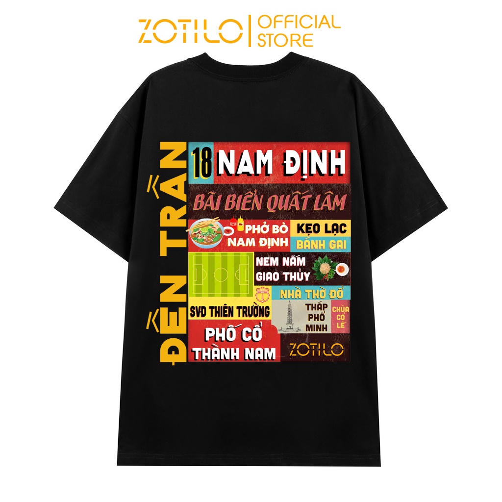 Áo thun ZOTILO NAM ĐỊNH LOCAL BRAND- ZNAMDINH