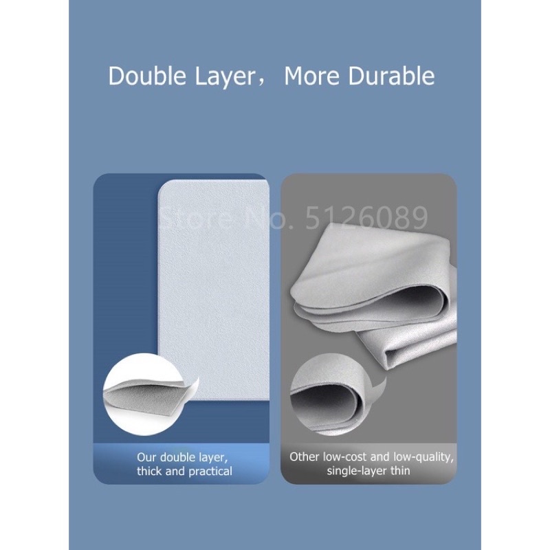 Khăn lau làm sạch màn hình ip,mac,ipad,aw- Polishing Cloth , chất liệu vải Microfiber