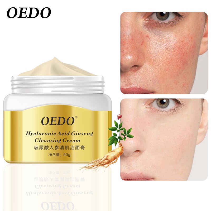 Hyaluronic Acid Sữa Rửa OEDO Mặt Tinh Chất Nhân Sâm Cho Nhạy Cảm Dạng Dưỡng Trắng Tẩy Trang Nhẹ Nhàng Sạch Mềm Mịn siêu cấp ẩm sâu cleaning 40g