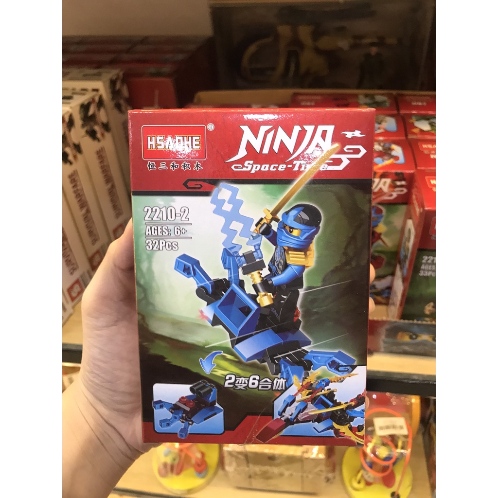 Minifigures Các Nhân Vật Trong Ninjago Full Trang Bị - Đồ Chơi Lắp Ghép Mini Ninja