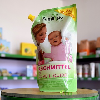 Nước giặt quần áo cho bé hương hoa Oải hương hữu cơ 1.5 lít - Almawin