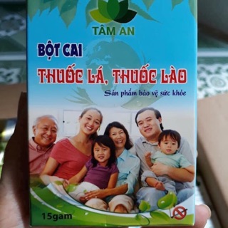 Bột cai thuốc lá thuốc lào