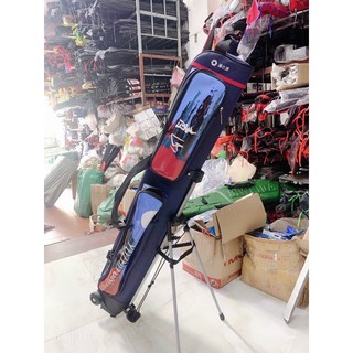 Bao đựng cần, đựng đồ 3 ngăn chân có bánh xe
